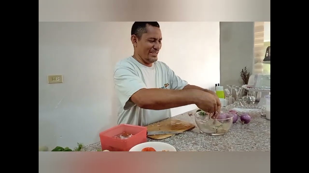 Almejas de agua dulce.. preparado por yo..