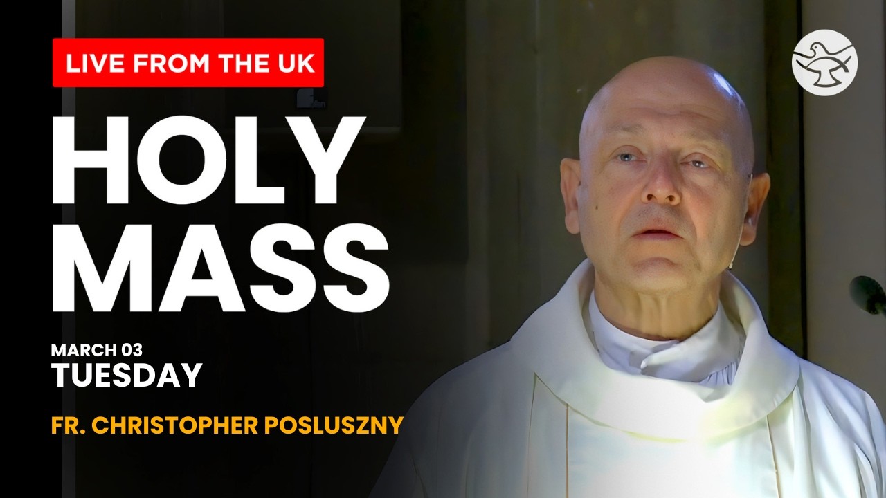 Daily Holy Mass Live | Tuesday March 03, 2026 | St. Marie's Cathedral, Sheffield, UK