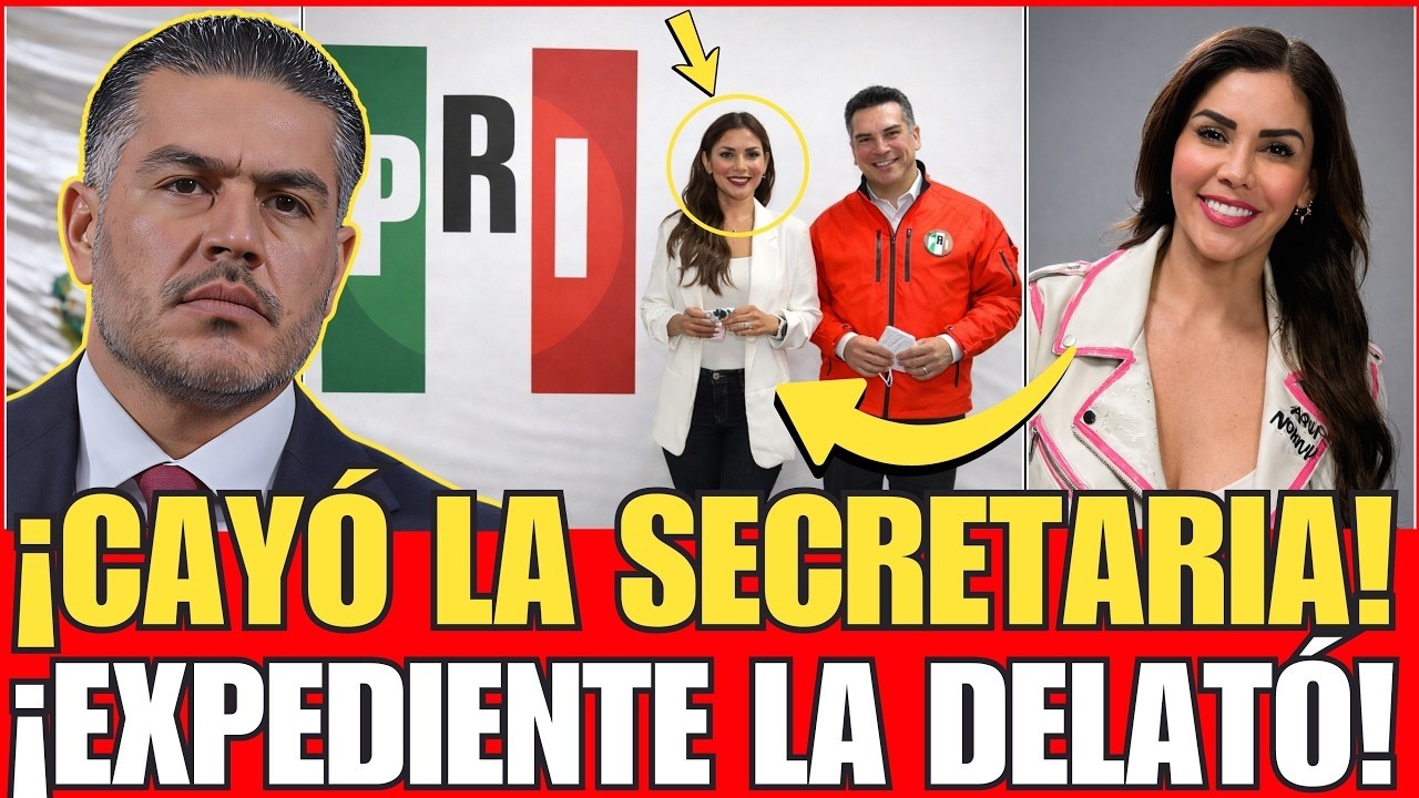 ¡CAE SECRETARIA DEL PRI! | HARFUCH Y FGR DETIENEN A KARINA BARRÓN EN PLENO DOMINGO