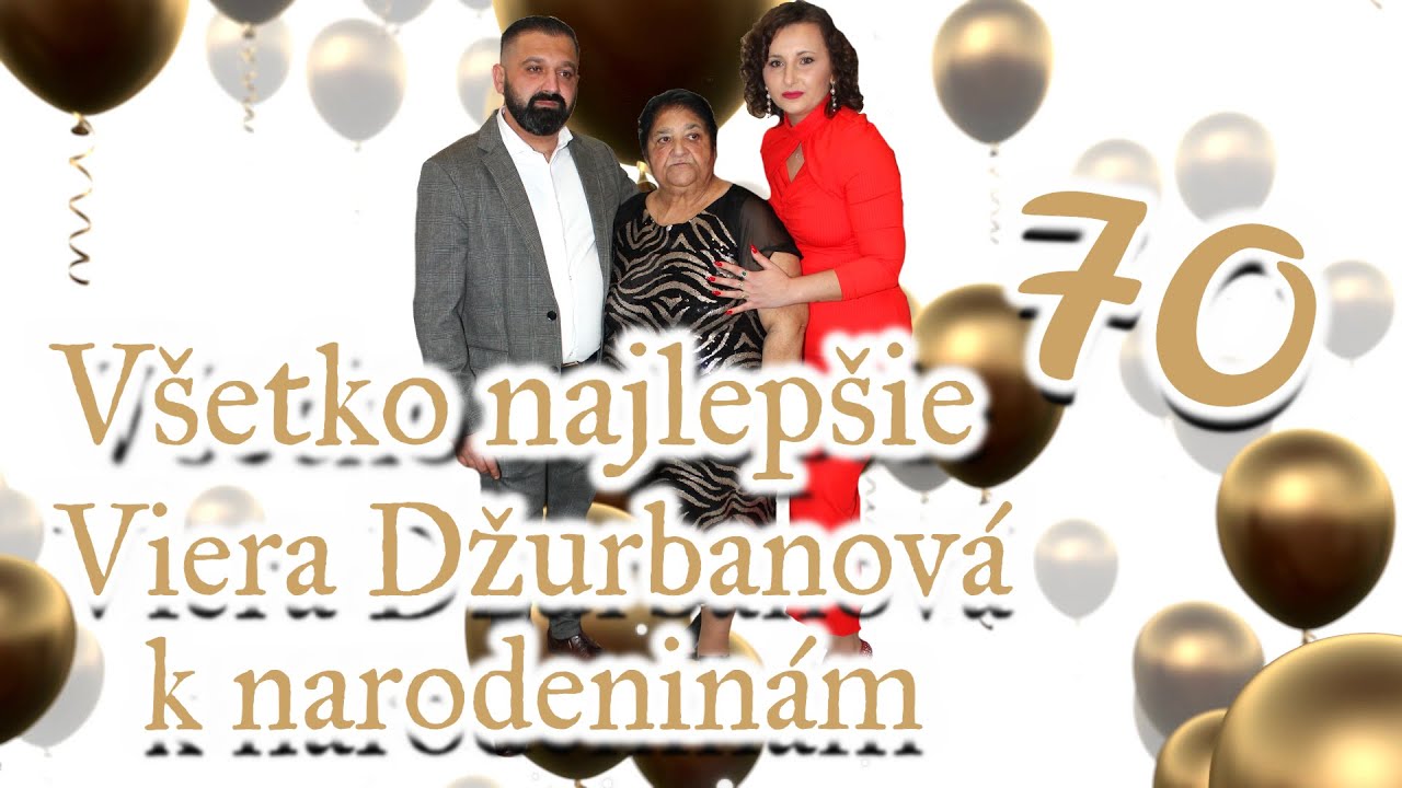 Oslava narodenín Viera Džurbanová Ladomirova16.3.2024 (SKUPINA PEKOVCI) - Kamera 0950515170
