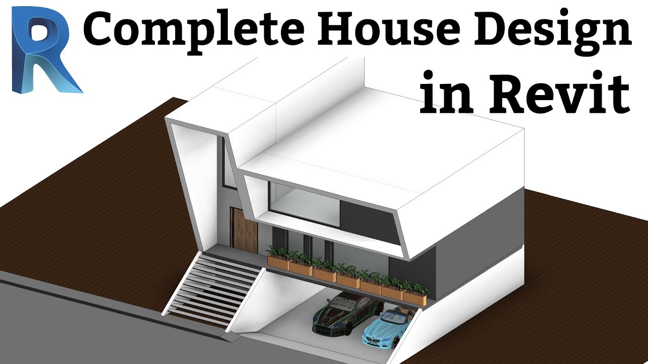 Учебное пособие по современному дому в Revit [Полное] | Revit 2019