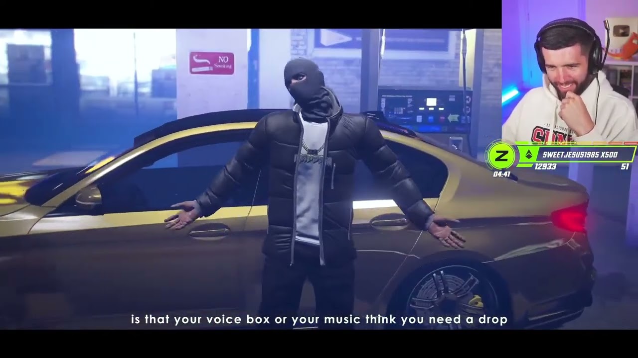 TOMMY REACTS TO Sparky - Audacity (Bimbo's Diss) (Official NoPixel Music Video)