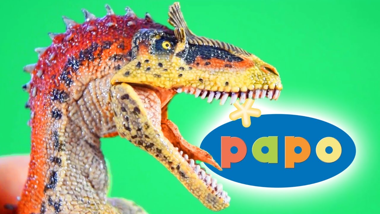 Papo® Cryolophosaurus Review | NEW 2017 Model