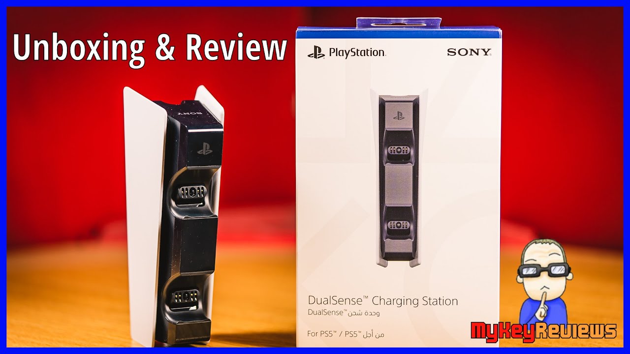 PS5: DualSense Charging Station (OFFICIAL) | Unboxing & Review | MyKeyReviews