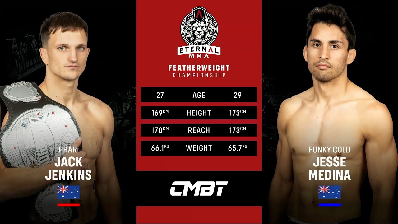 Eternal MMA 57 - Jack Jenkins VS Jesse Medina - MMA Fight Video