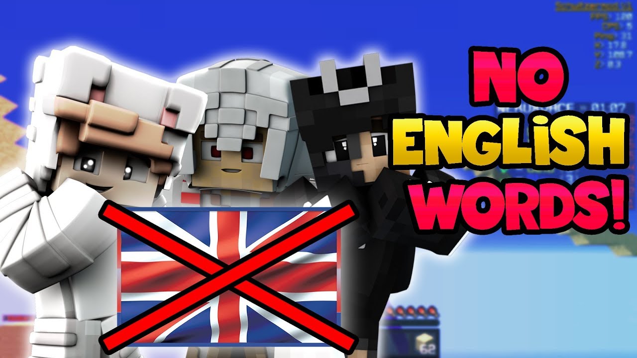 [MEGA WITZIG] No-English Words mit MrsDNA und Lumpi!| [Bedwars deutsch]
