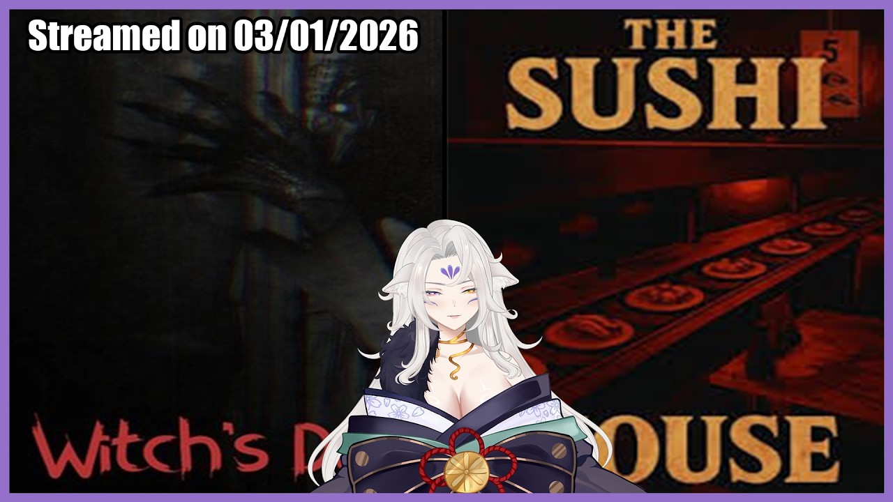 [VOD]can we take on this challenge ≽(•ᆺ •マ≼ (Witch's House/JSP/The Sushi House)
