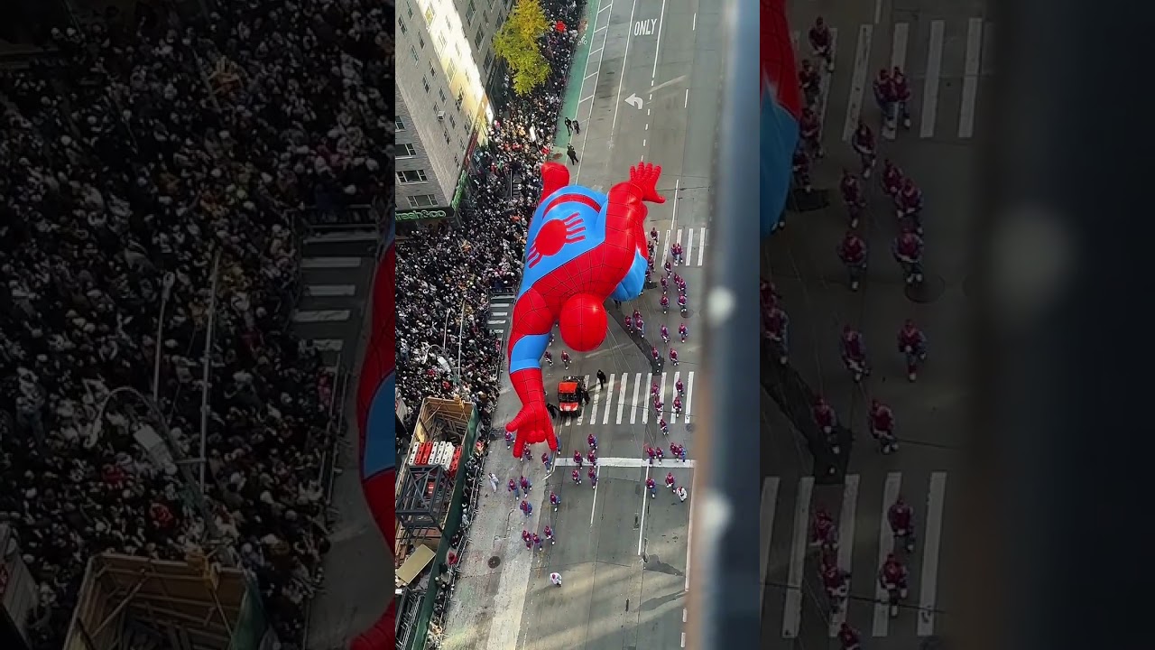 2025 Thanksgiving parade view  #blessed  #thanksgivingparade 