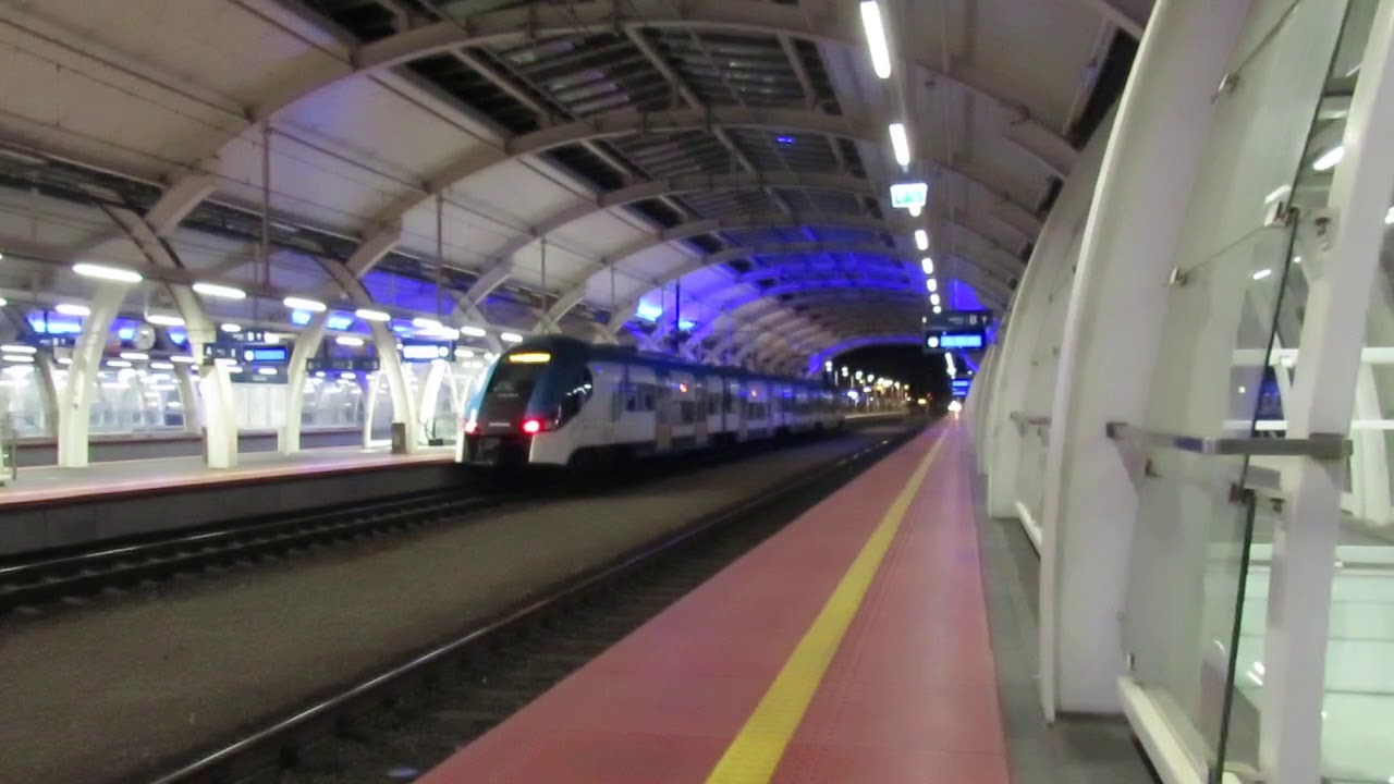 Przejazd IC NightJet przez Gliwice
