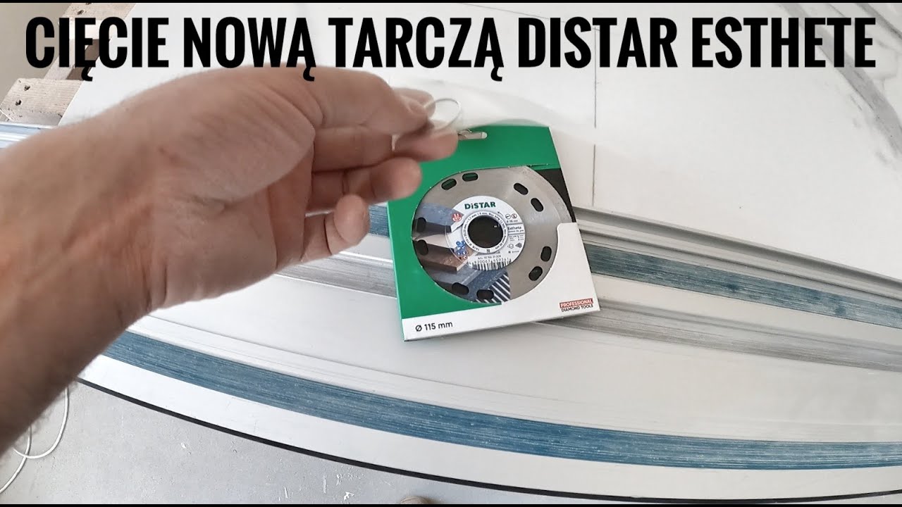 Cięcie płytek tarczą Distar Esthete #artfliz