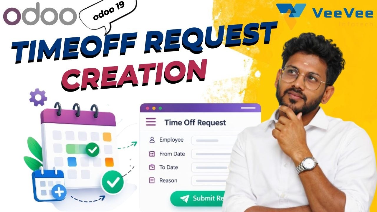 Odoo 19 Employee Time Off Request Creation | Tamil | VeeVee Infotech