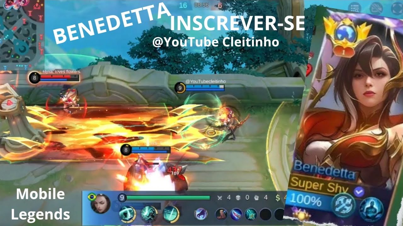 BENEDETTA TOP GLOBAL: MOBILE LEGEND #benedettaproplayer  