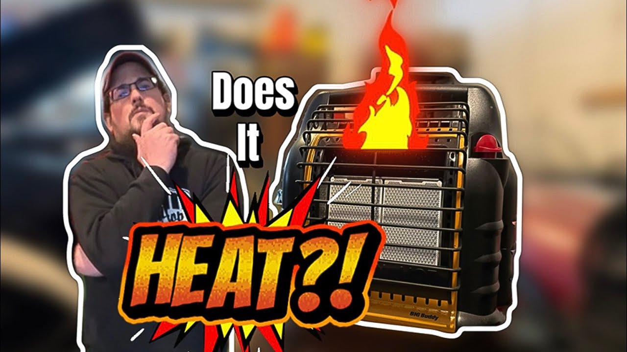 Will The Mr. Heater Big Buddy ACTUALLY Heat a Freezing Garage? (Real Test)