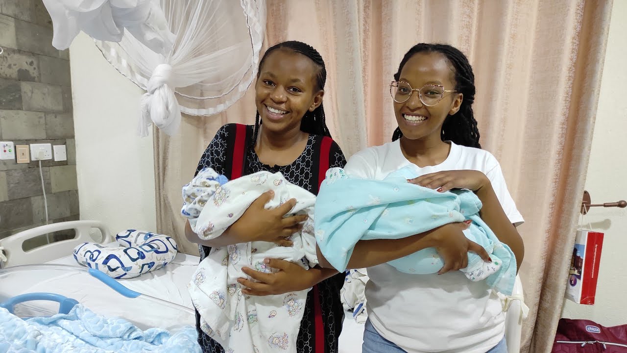 VISITING MAMA TWINS AFTER HER DELIVERY 😍