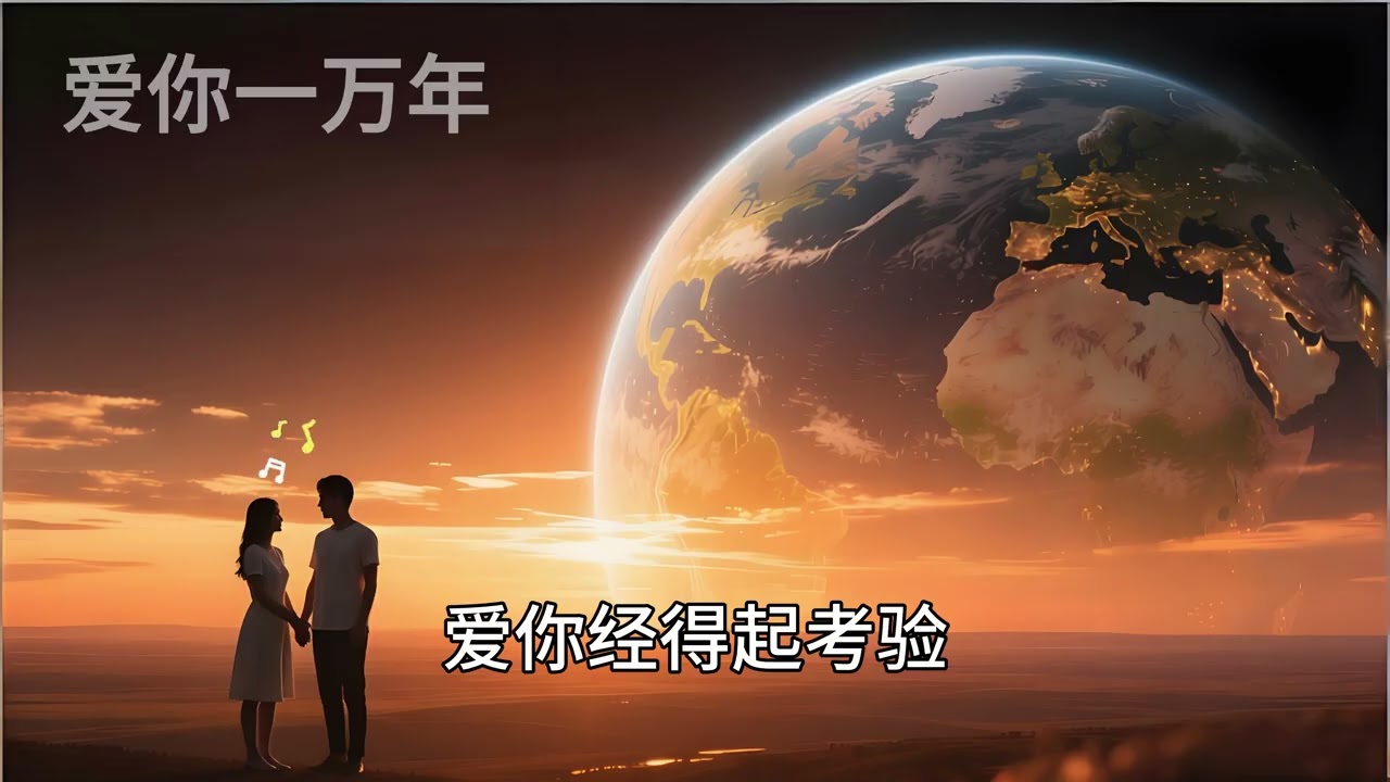 《愛你一萬年》女生翻唱｜原唱：劉德華｜經典深情情歌Cover｜一生只為你心動  #翻唱 #音樂 #動態歌詞