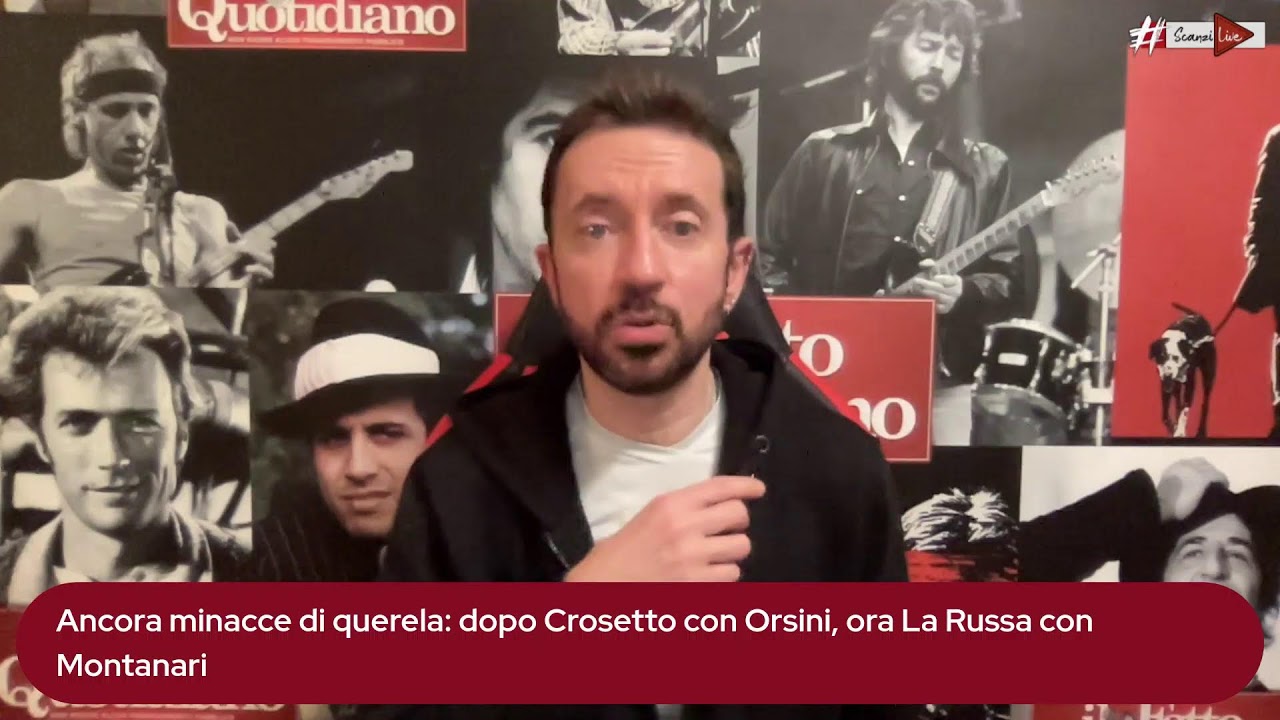 Ancora minacce di querela: dopo Crosetto con Orsini, ora La Russa con Montanari