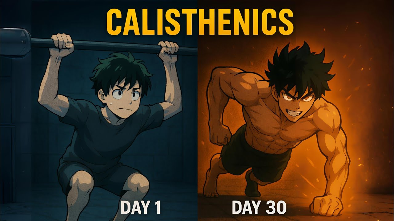 How to Start Calisthenics for Beginners At Home (Full 30-Day plan)