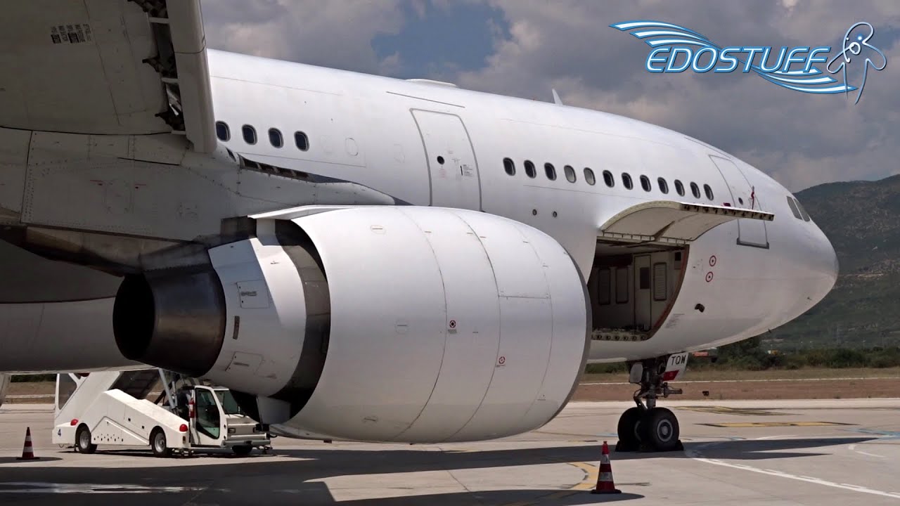 Airbus A330 Up Close Walk Around and Takeoff - Split Airport LDSP/SPU