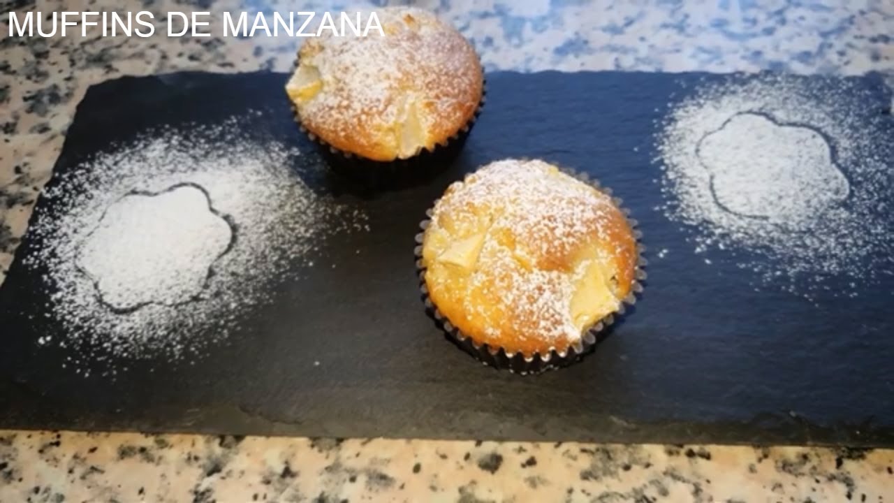 MUFFINS DE MANZANA