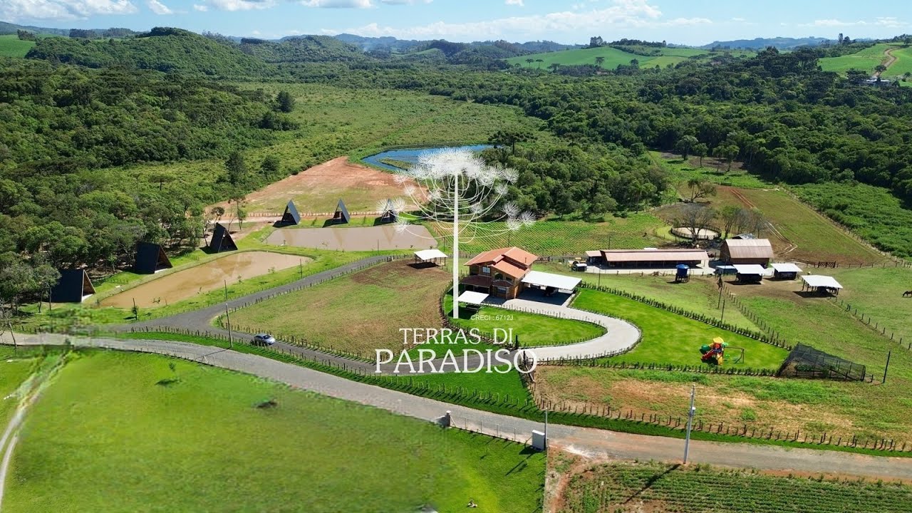 Área rural 4,0 ha (40.000 m2) , com benfeitorias e toda estruturada a venda em Campo Alegre/SC.