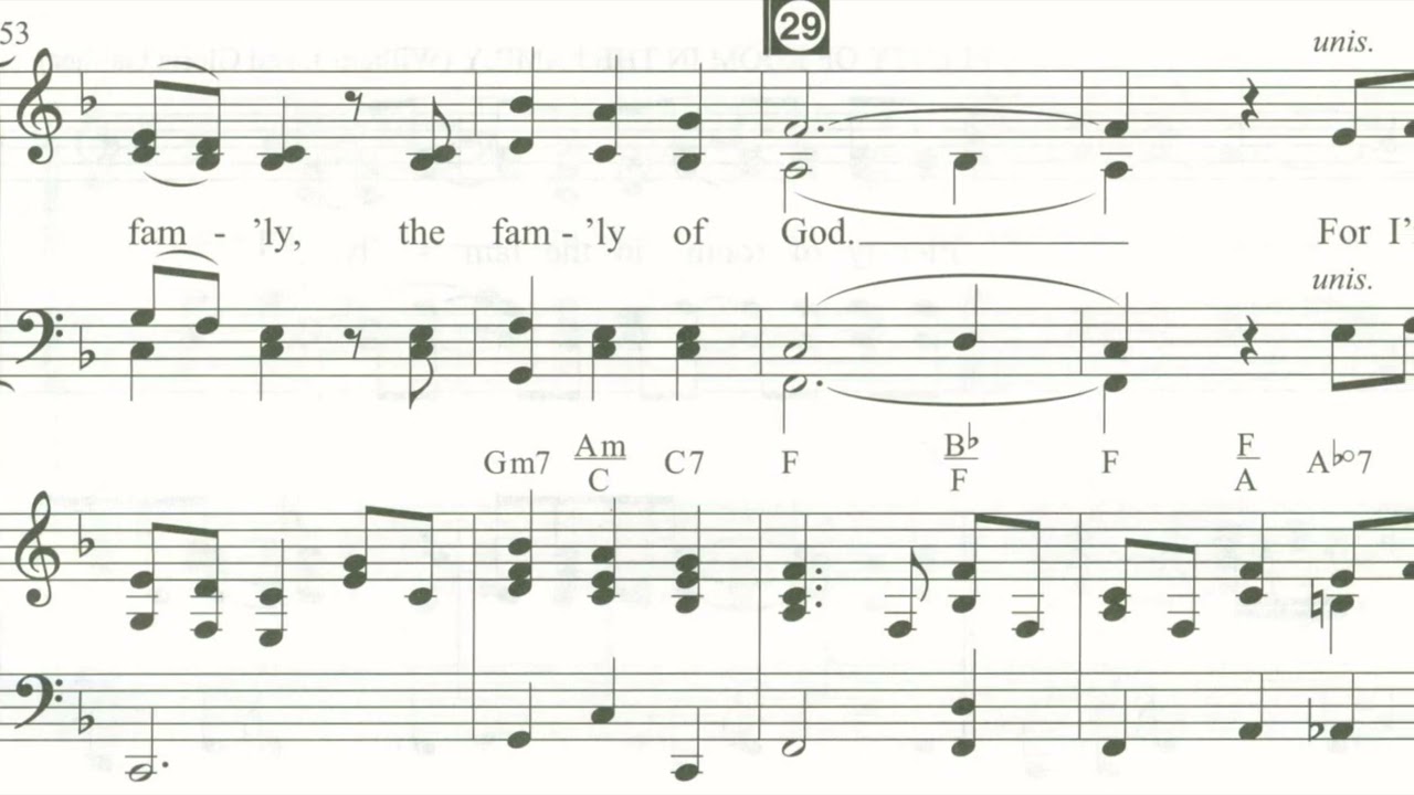 The Family of God, by Bill and Gloria Gaither, arr. Russell Mauldin