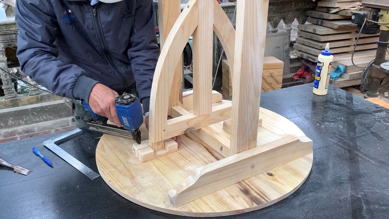 Great Woodworking Idea With No Limits In Life // Plans To Build Smart Folding Table Space Saving!