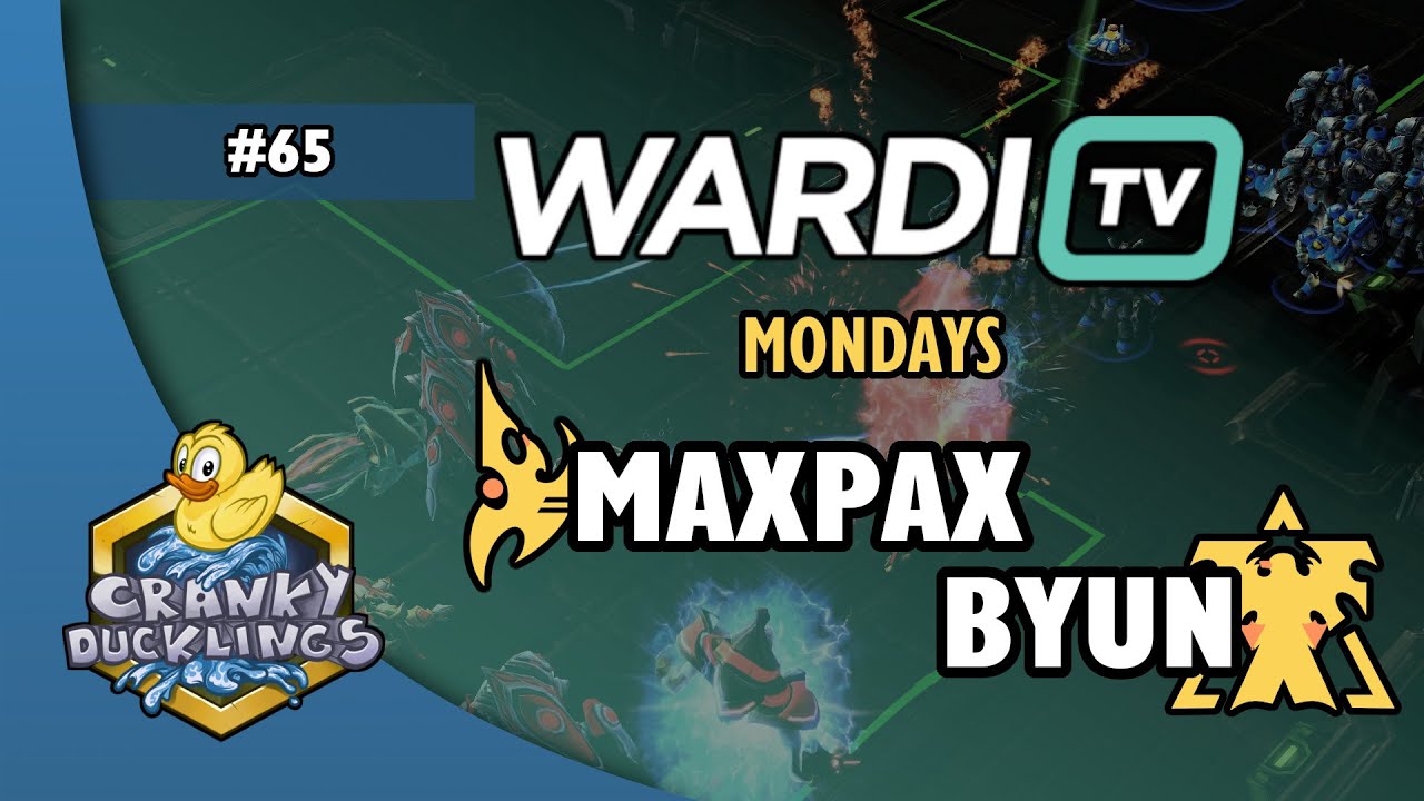 MaxPax vs ByuN - PvT | WardiTV Mondays #65 | Weekly StarCraft 2 Tournament