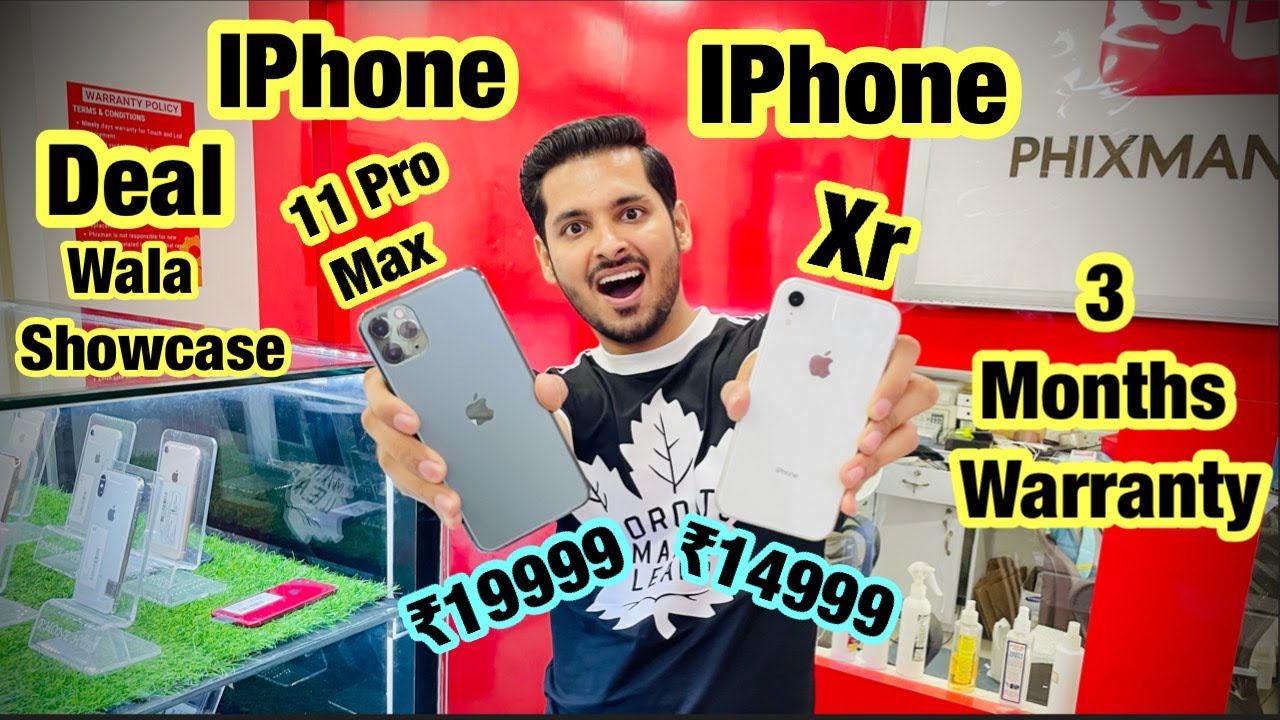 IPhone Dhamaka Sale Mai IPhone 11 Pro Max Only 19999/- IPhone X Only 9999/- Deal Wala Showcase!