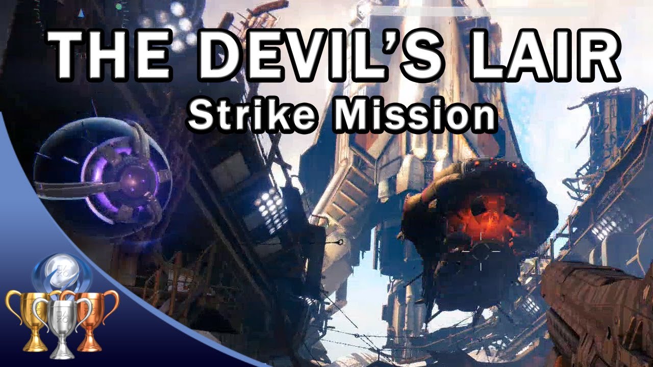 Destiny Alpha - The Devil's Lair - CO-OP Strike Dungeon Mission with Massive Boss Fights