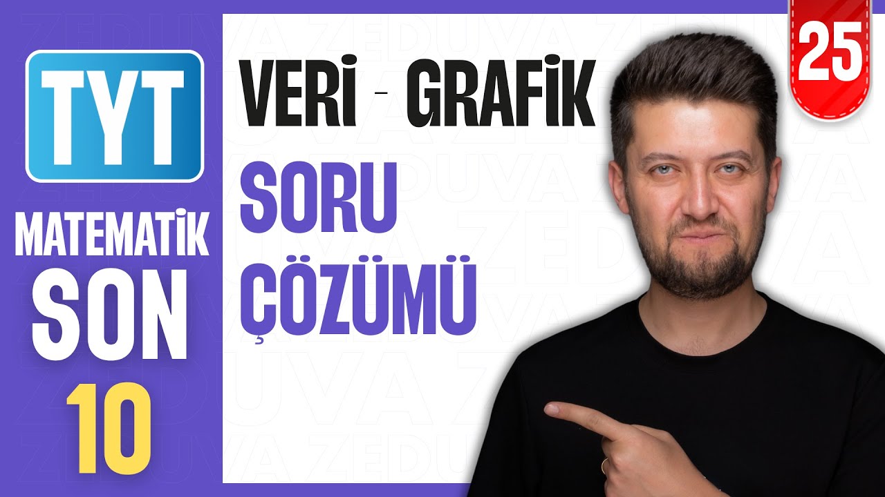 Veri - Grafik Soru Çözümü - TYT Matematik SON 10 Kampı