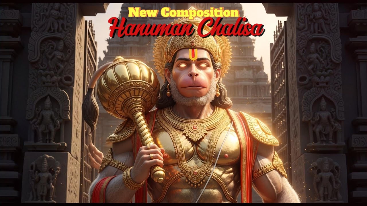 Hanuman Chalisa | Powerful New Music Composition | Divine Energy | Remove Negativity & Fear
