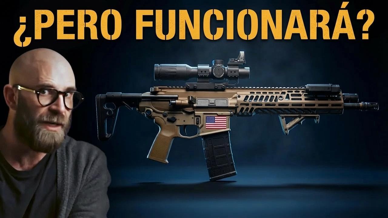 ¡El nuevo rifle de infantería de Estados Unidos está increíble!