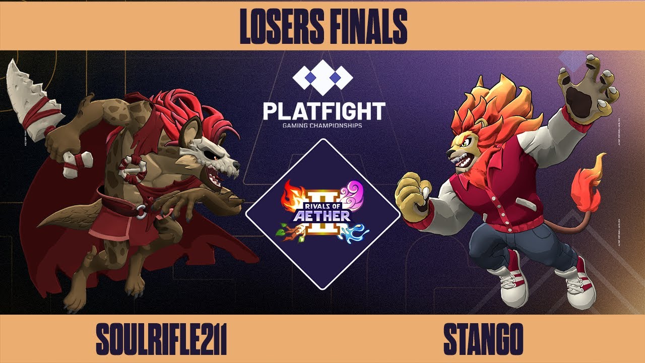 Soulrifle211 vs Stango - Platfight 2024 - Rivals of Aether 2: Losers Finals