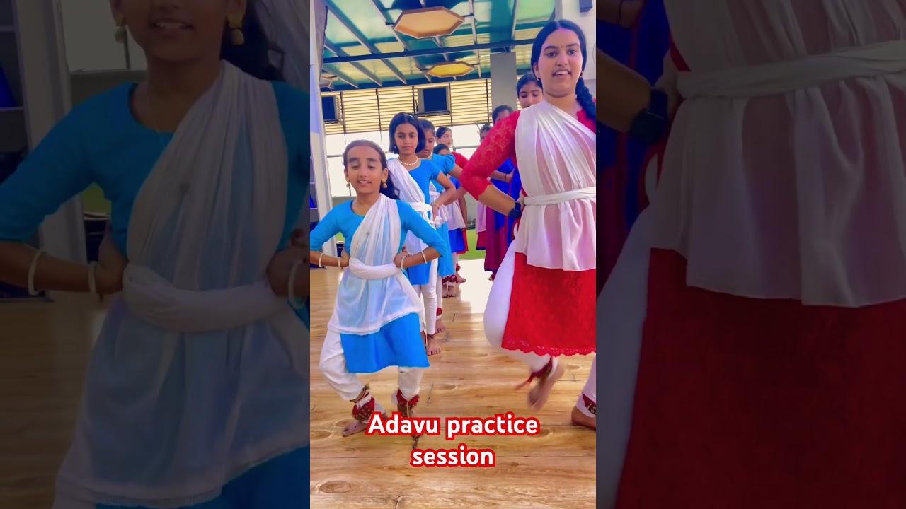 Adavu practice session by students#bharatanatyam#dance#indianclassicaldance#tyshorts