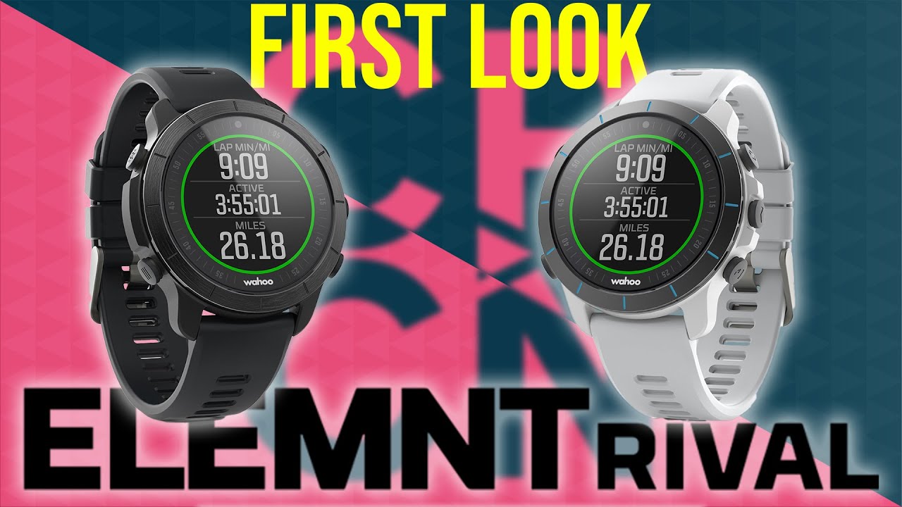 WAHOO RIVAL MULTISPORTS WATCH - FIRST LOOK!