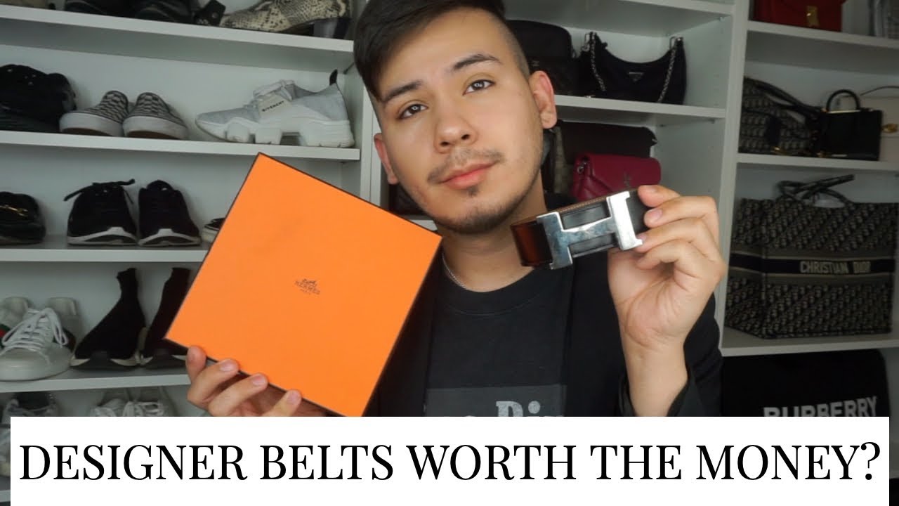 ARE DESIGNER BELTS WORTH THE MONEY?