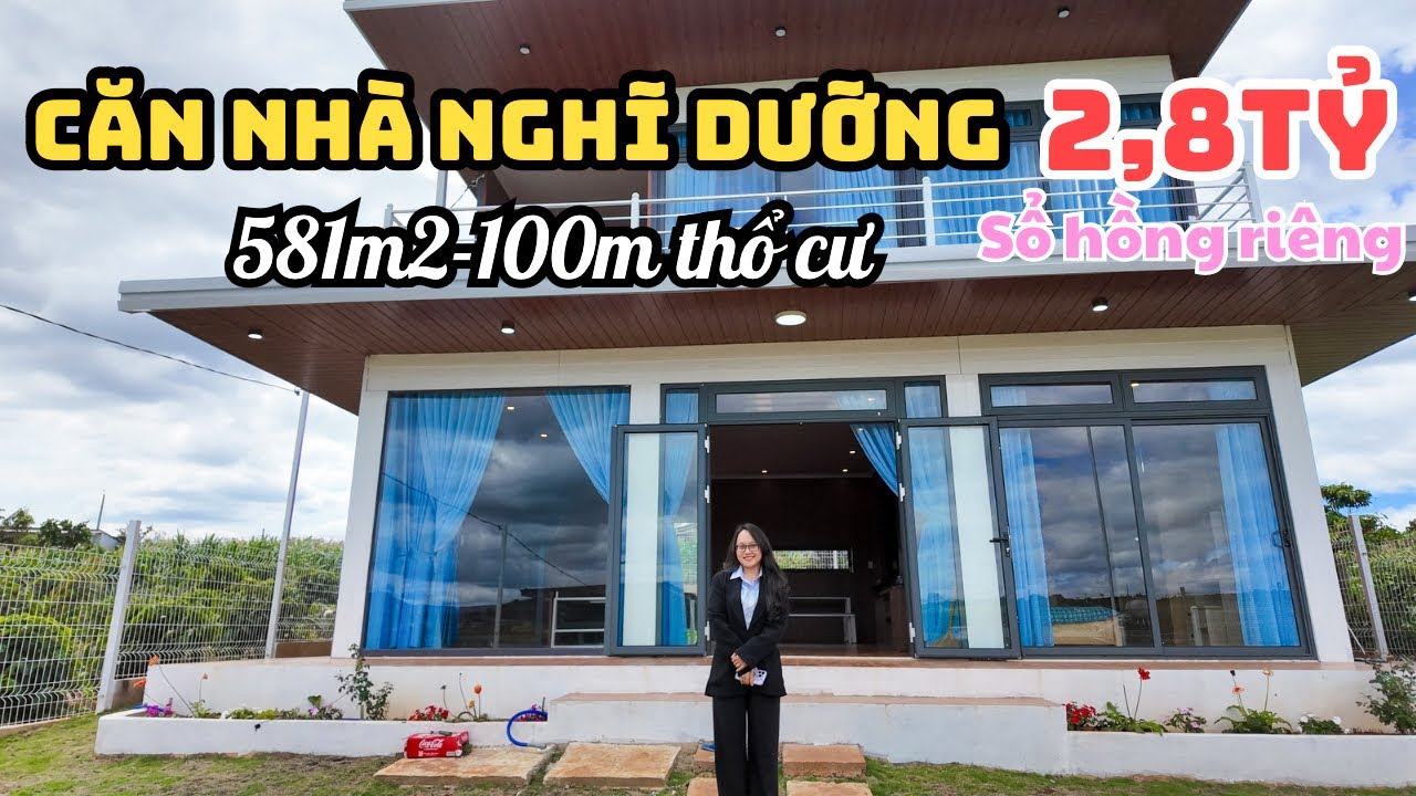 Căn nhà nghĩ dưỡng không khí Đà Lạt mới toanh | Thảo Uyên Đất Ven Đà Lạt