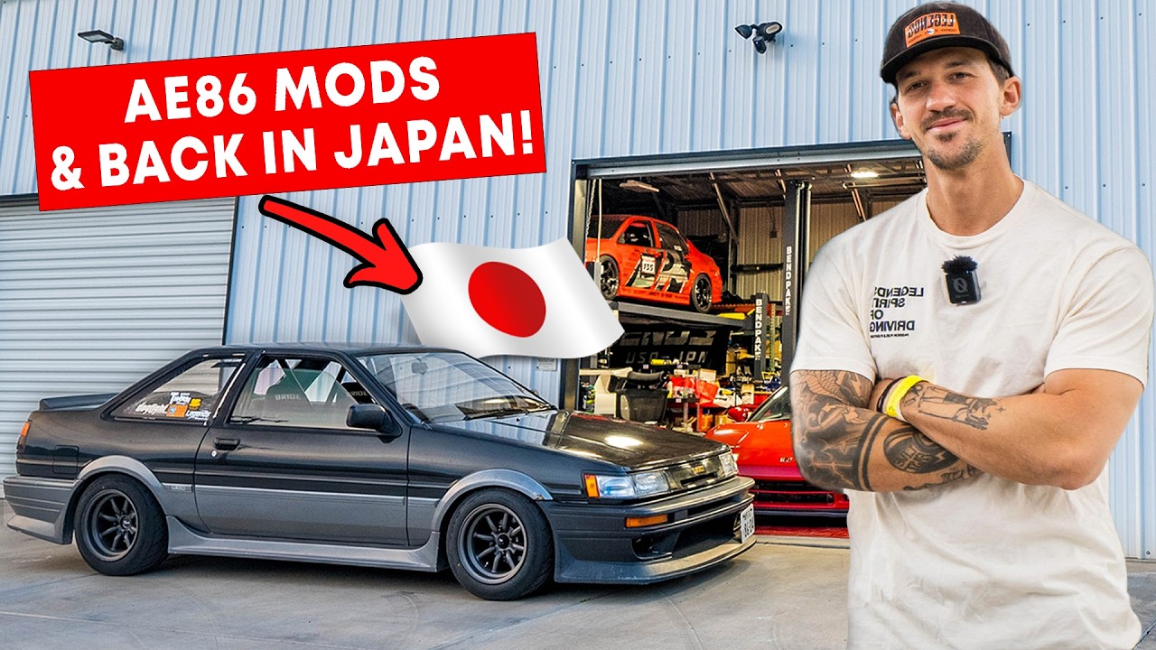 Perfecting My JDM AE86 & FLYING BACK TO JAPAN!!