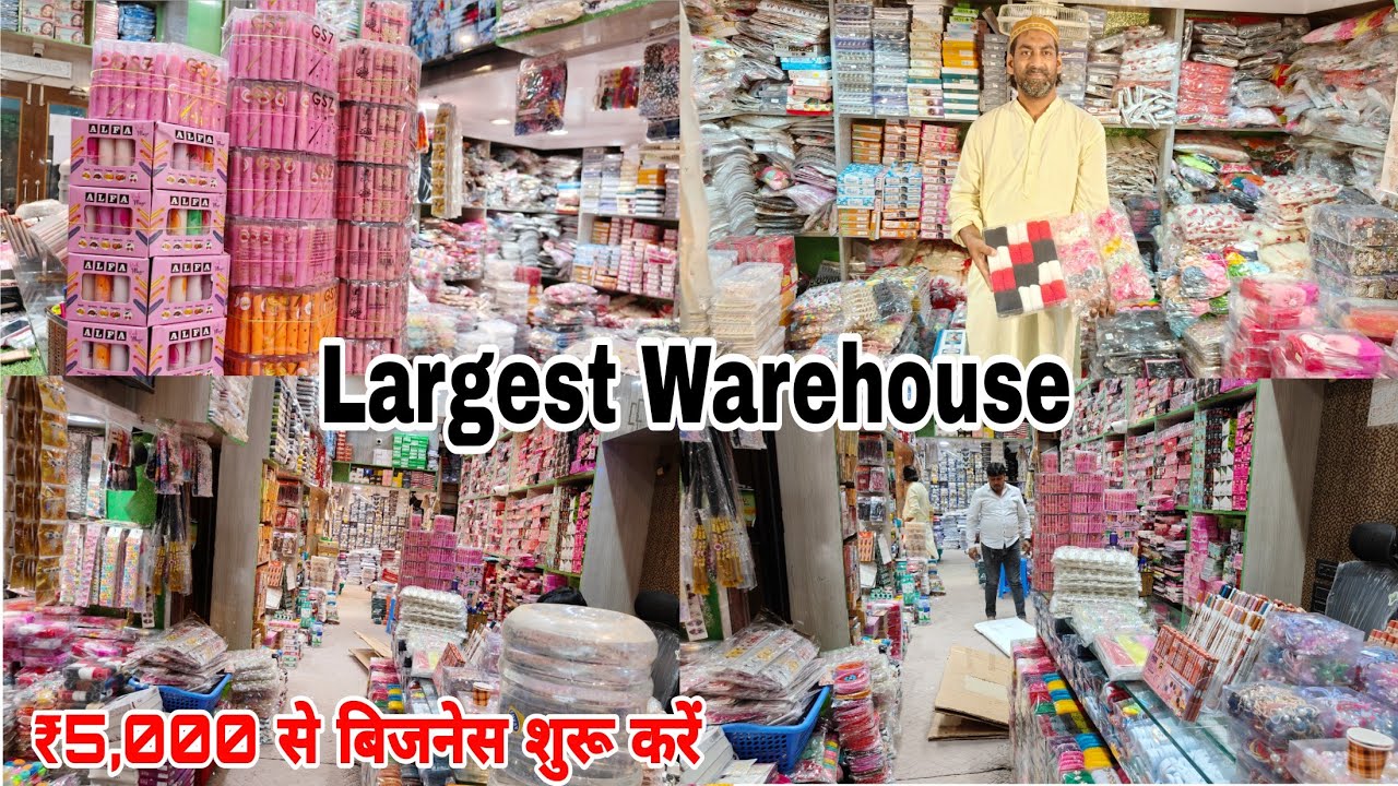 Rs. ₹1/- Kolkata Canning Street Wholesale Cosmetic & jewellery Shop