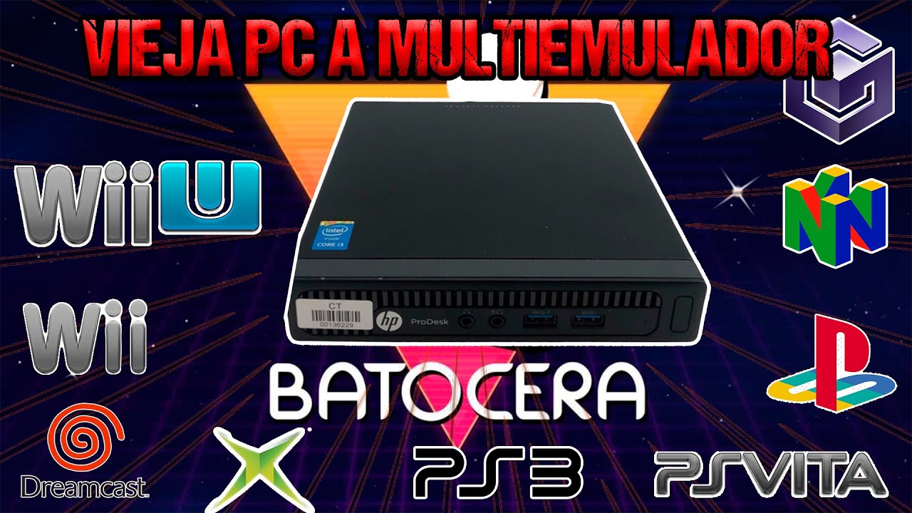 REVIVE tu PC vieja con BATOCERA multi emulador de consolas (TUTORIAL batocera paso a paso)