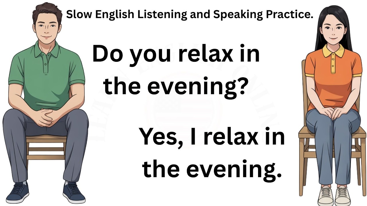 English Conversation for Beginners | Slow English Listening and Speaking Practice.