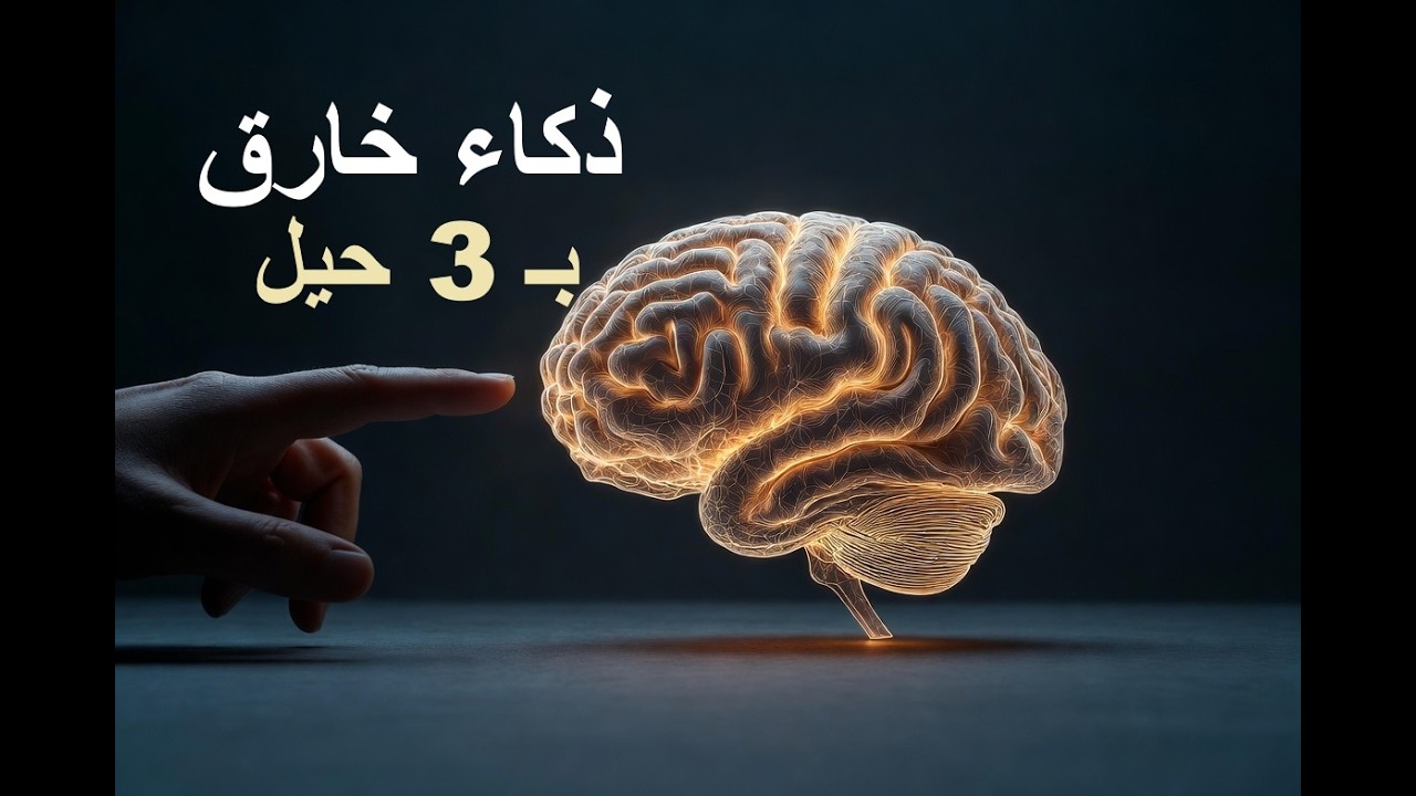 3 حيل علمية لزيادة قوة عقلك وذكائك فوراً (لا تتجاهل الحيلة الثالثة!)