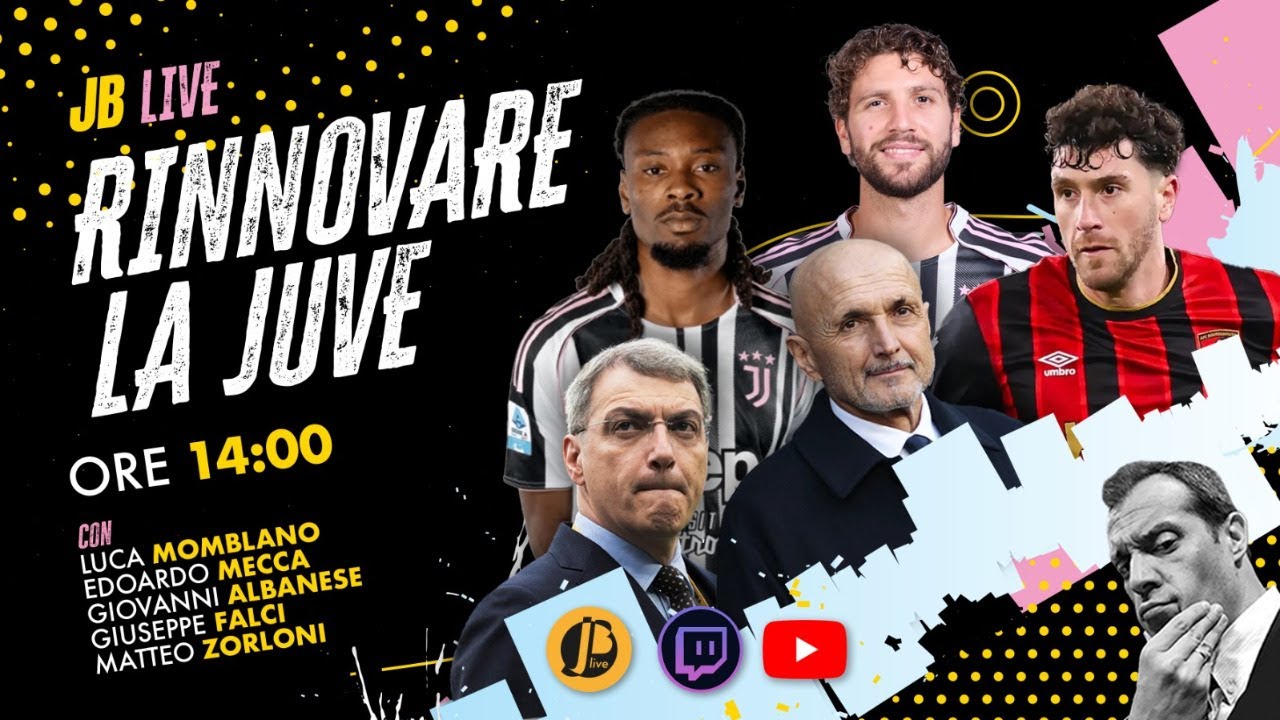 JUVE CORSA CHAMPIONS RINNOVANDO IL FUTURO… | JB LIVE MOMBLANO ALBANESE & Co