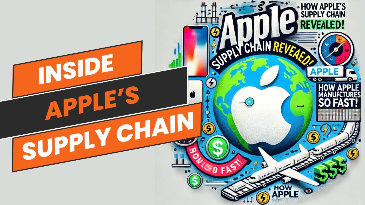Apple’s Supply Chain EXPOSED! How they Manufacture Millions of Devices So Fast | MBA Case Study