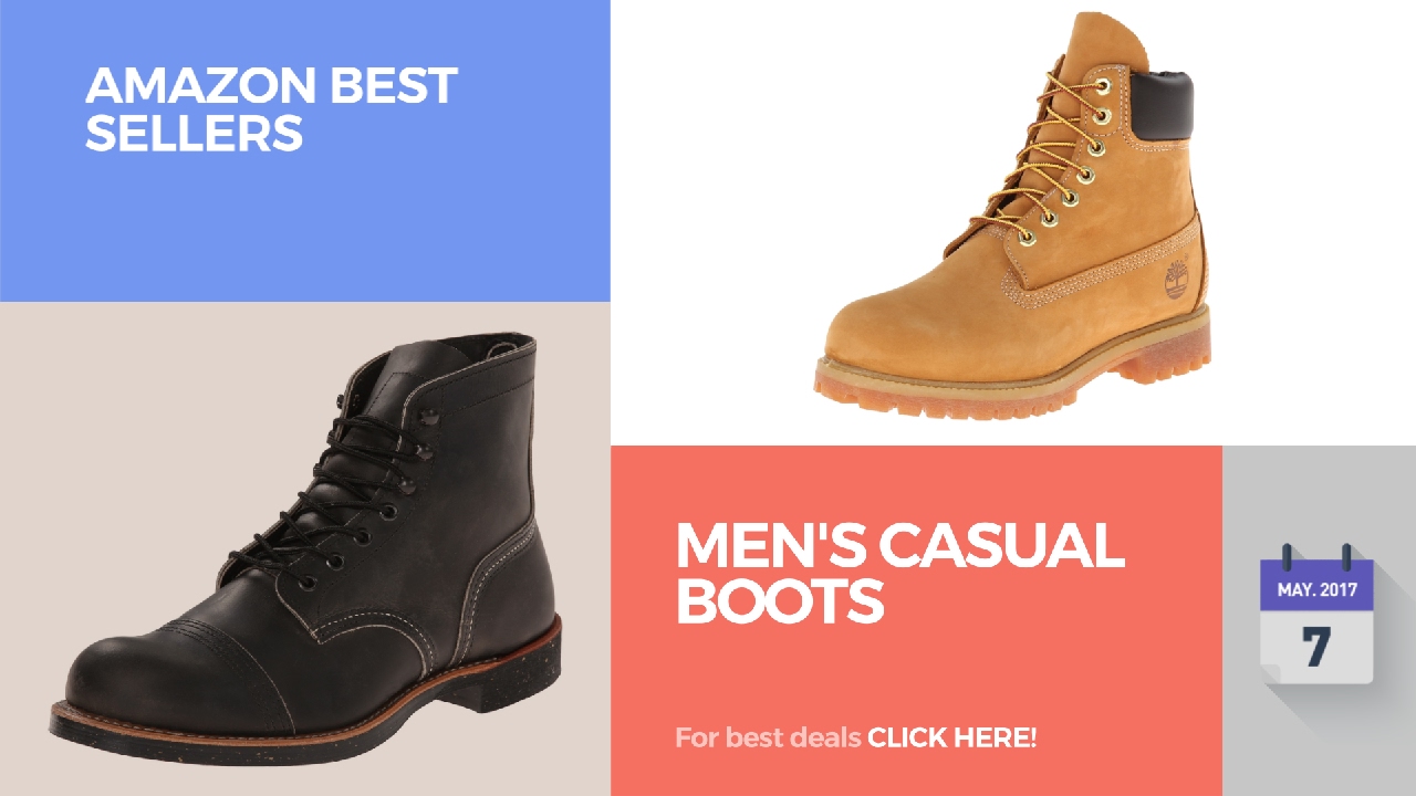 Men's Casual Boots Amazon Best Sellers