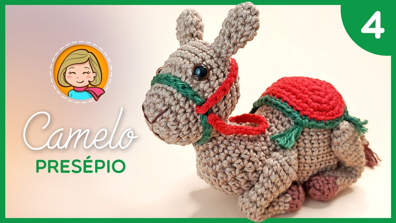 Presépio de Natal - Parte 4 (Camelo) - Amigurumi Passo a Passo
