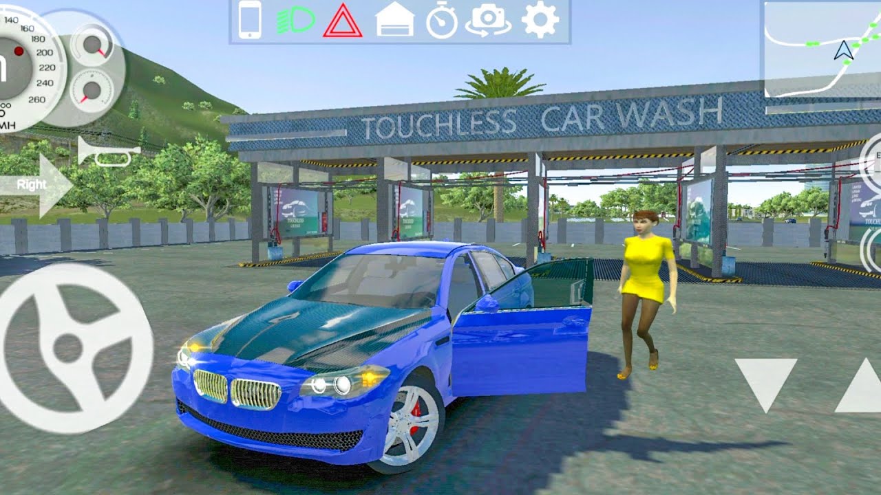 European Luxury Cars New Update - BMW 5 Series F10 - New Car Wash - Shopping Mall - Android Gameplay