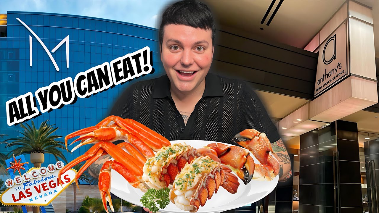 Я попробовал самый дорогой шведский стол в Лас-Вегасе | Обзор бранча в Anthony’s at M Resort