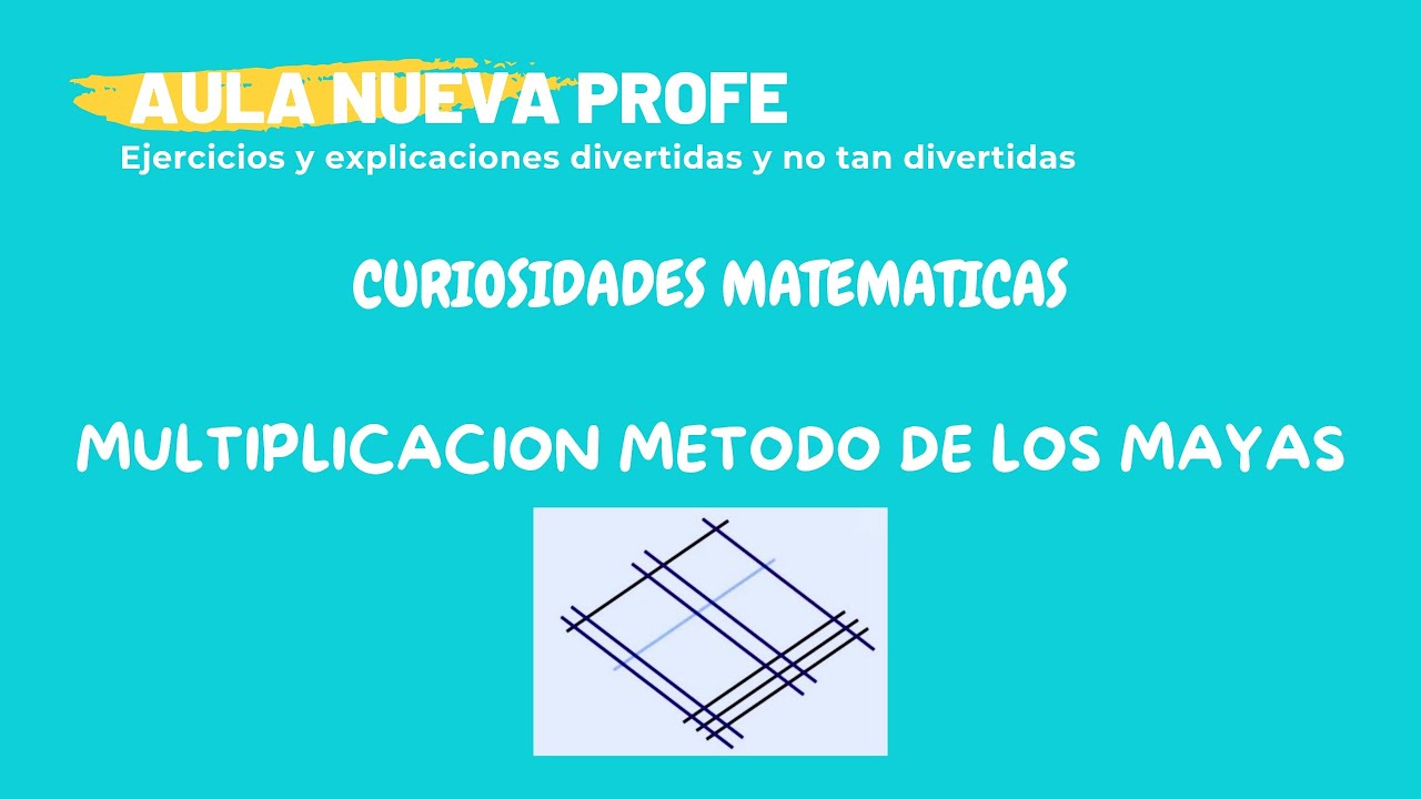 Curiosidades. Método de multiplicar Maya
