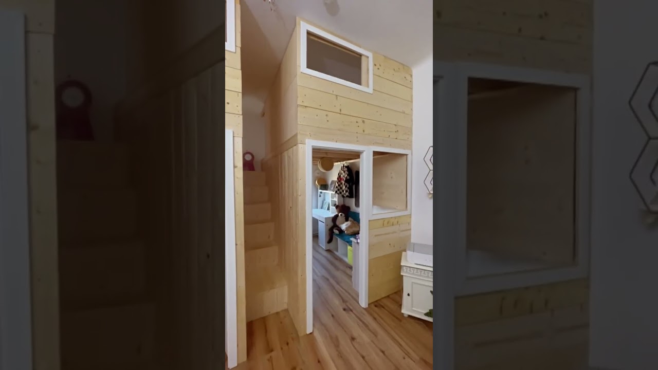 DIY - Kidsroom - #hochbett #interiordesign #kidsroom #magichandworksberlin